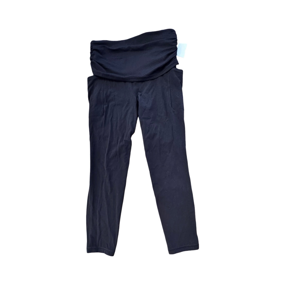 Athletic Leggings By Athleta In Black, Size:M