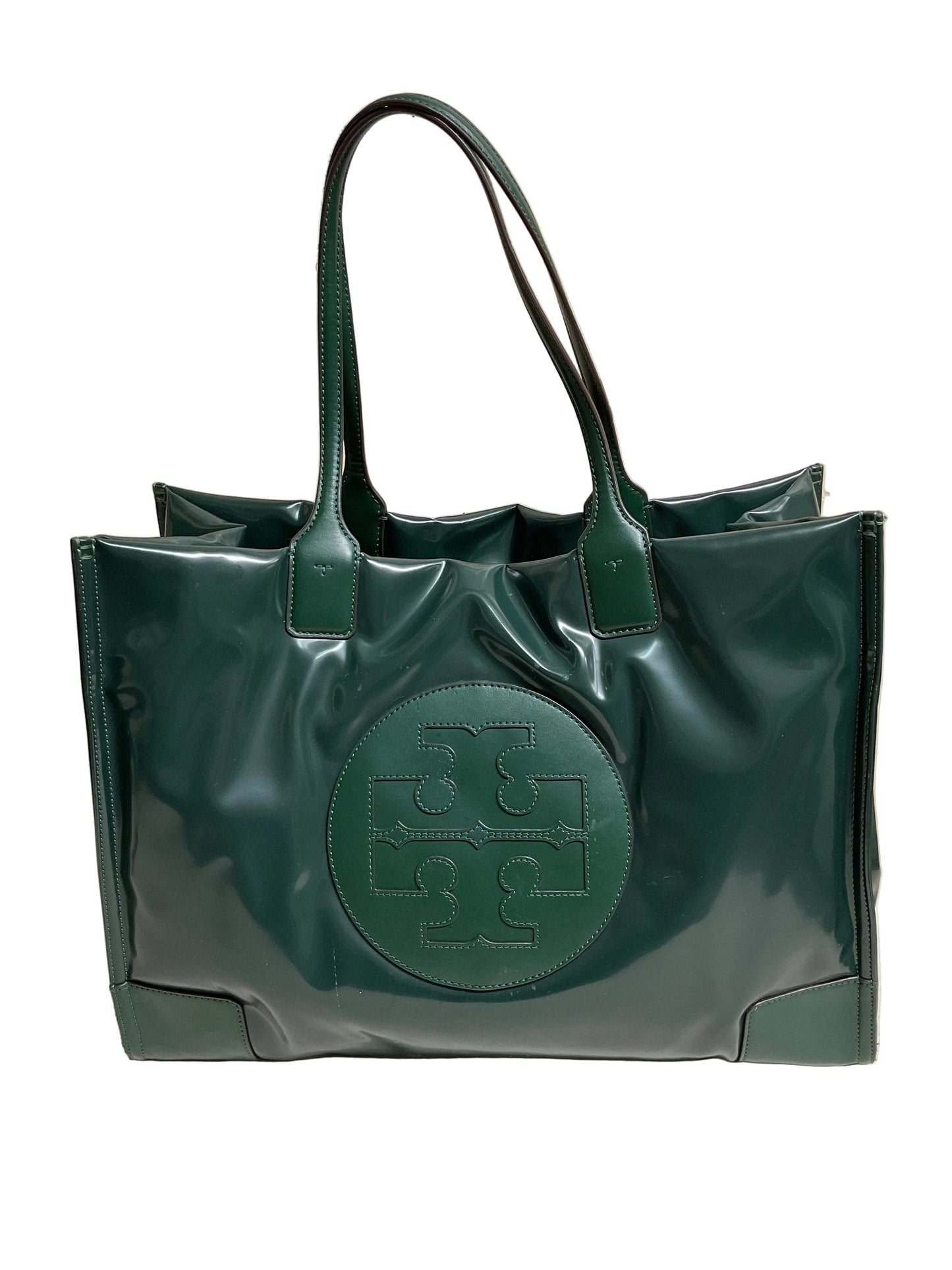 Tote Designer By Tory Burch In Green, Size:Large