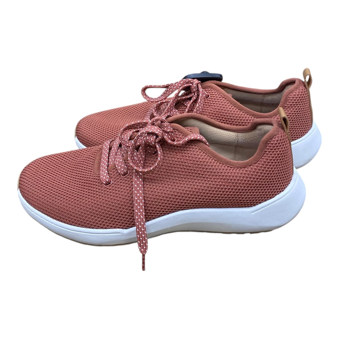 Shoes Athletic By Dr Scholls In Orange, Size:9.5