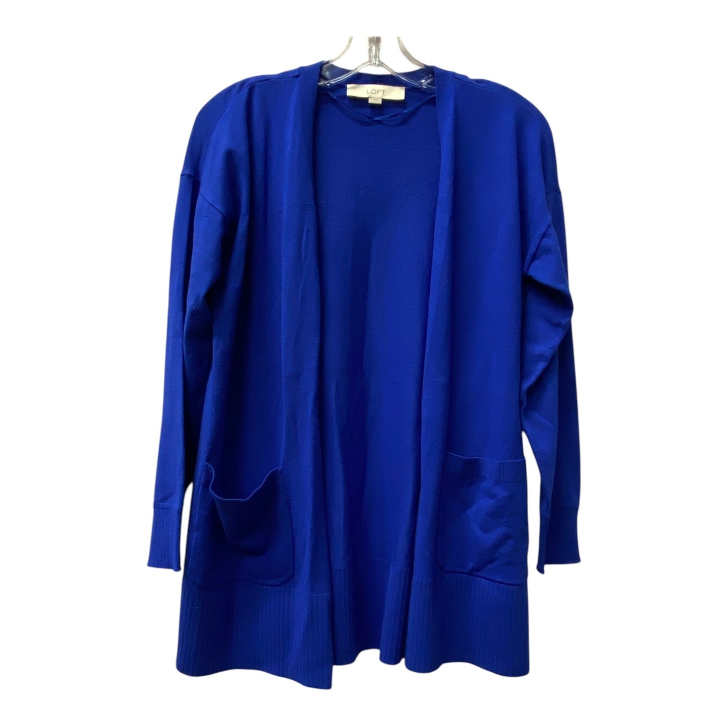 Cardigan By Loft In Blue, Size:S