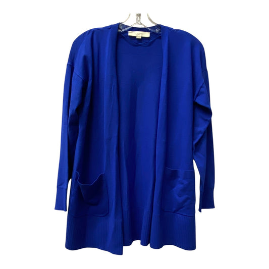 Cardigan By Loft In Blue, Size:S