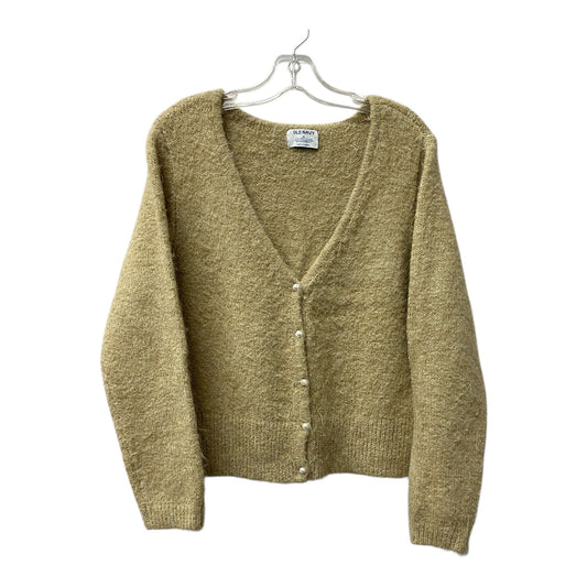 Sweater Cardigan By Old Navy In Tan, Size:Xl