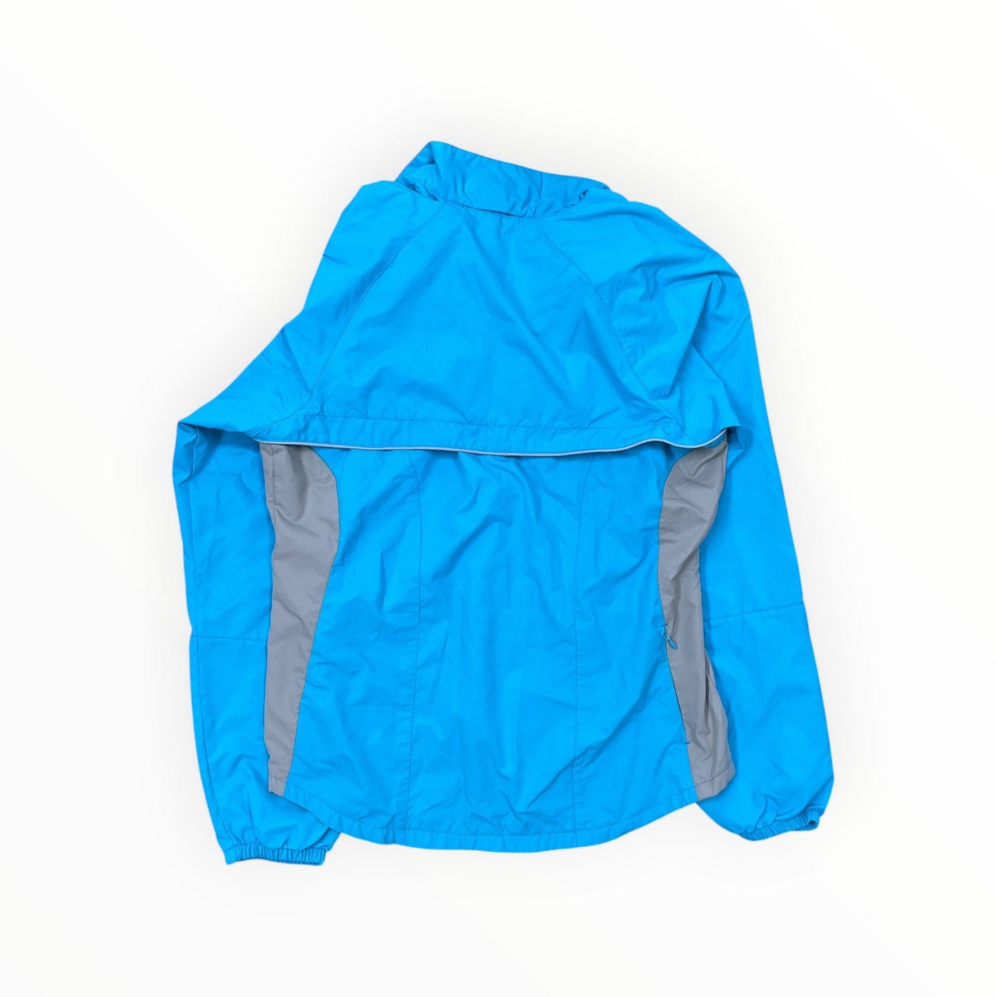 Jacket Windbreaker By Clothes Mentor In Teal, Size:M