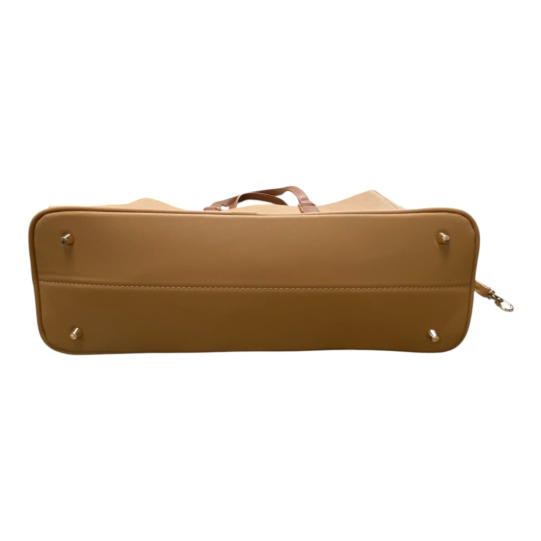 Handbag By Cmc In Tan, Size:Large