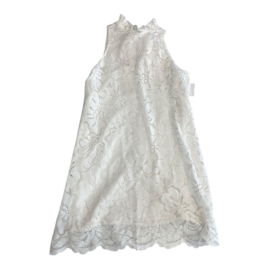 Dress Casual Short By Anne Klein In Cream, Size:4