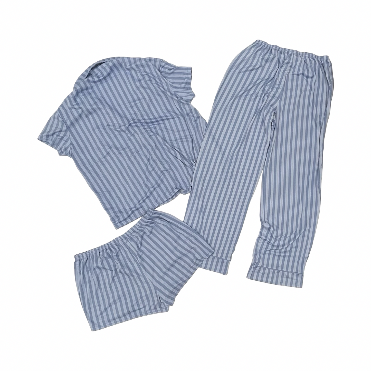 Pajamas 2Pc By Laura Ashley In Blue, Size:L