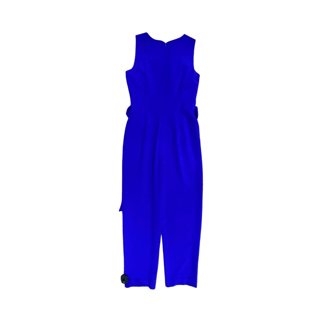 Jumpsuit By Jessica Howard In Blue, Size:6P