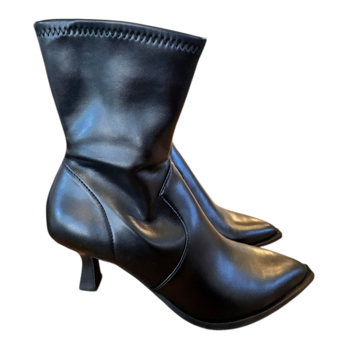 Boots Ankle Heels By Dolce Vita In Black, Size:8.5