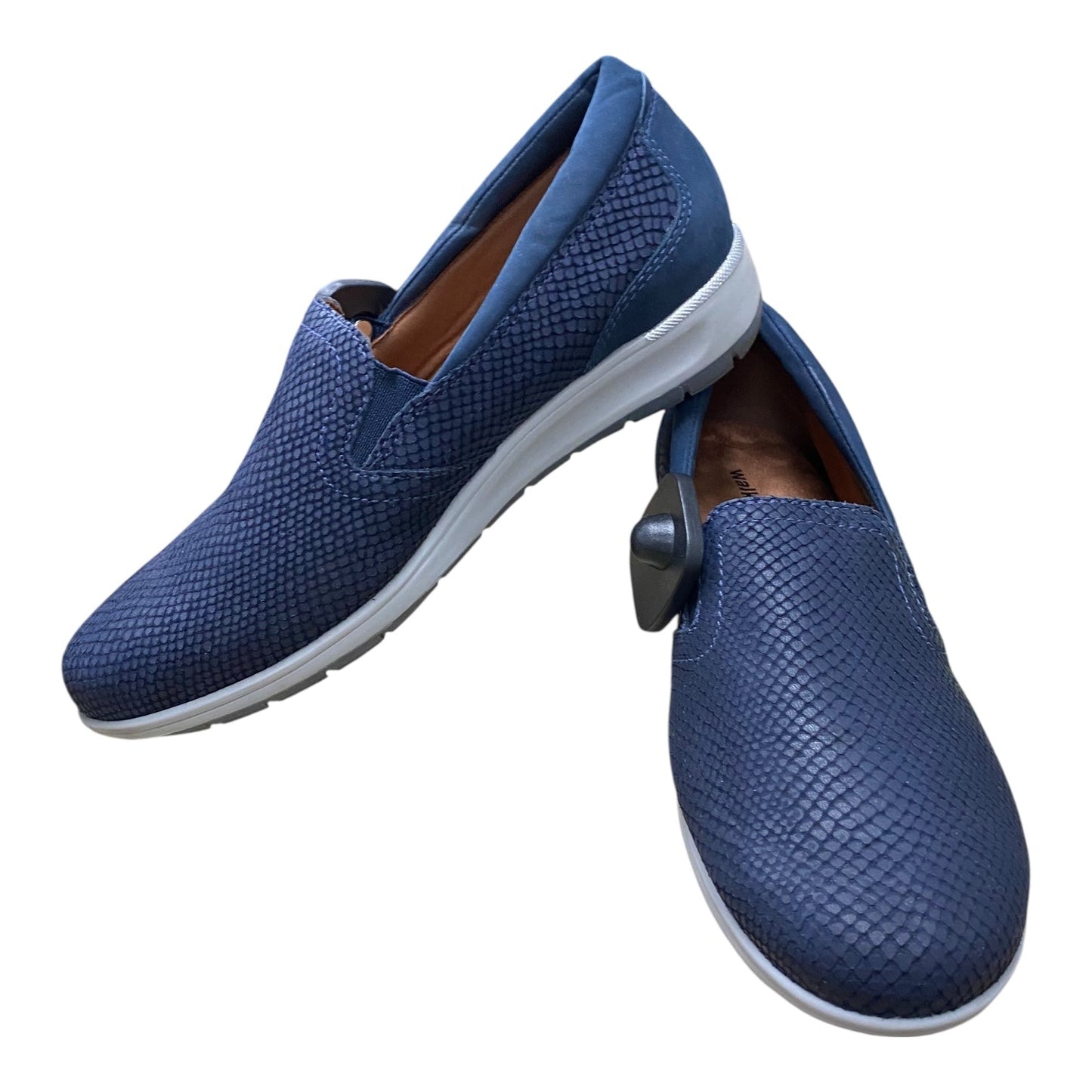 Shoes Flats By Cmb In Navy, Size:8