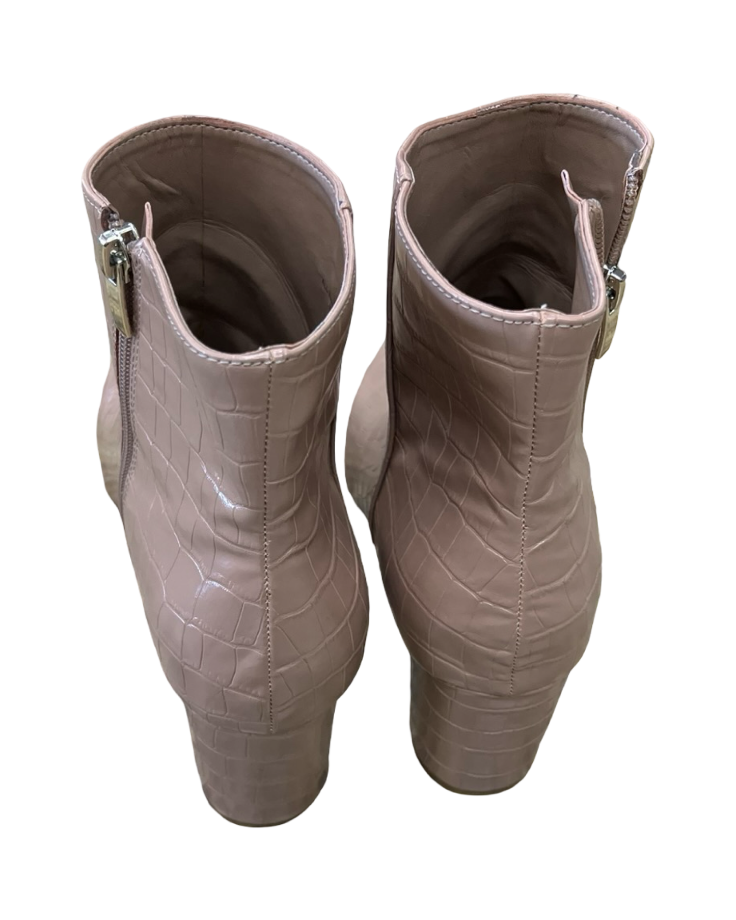 Shoes Heels Block By Nine West In Tan, Size:8.5