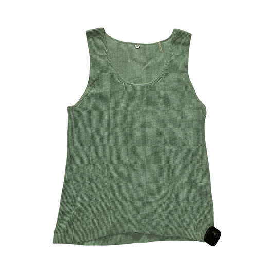 Top Sleeveless By Margaret Oleary In Green, Size:L