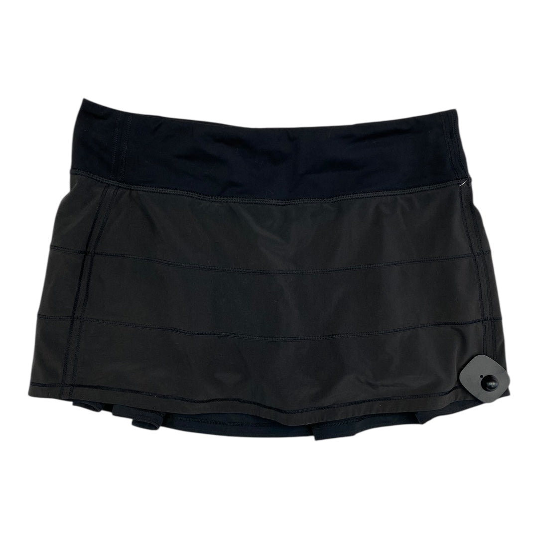 Athletic Skort By Lululemon In Black, Size:6