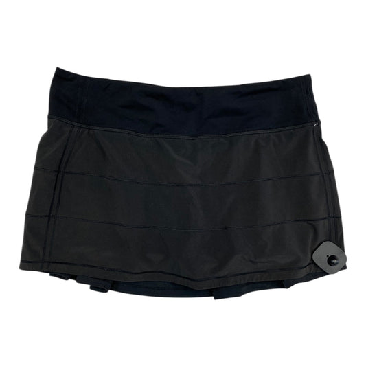 Athletic Skort By Lululemon In Black, Size:6