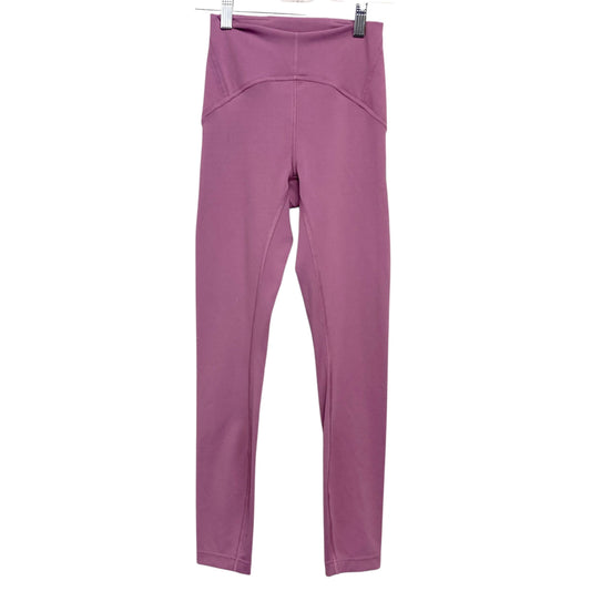 Athletic Leggings By Lululemon In Purple, Size:Xs