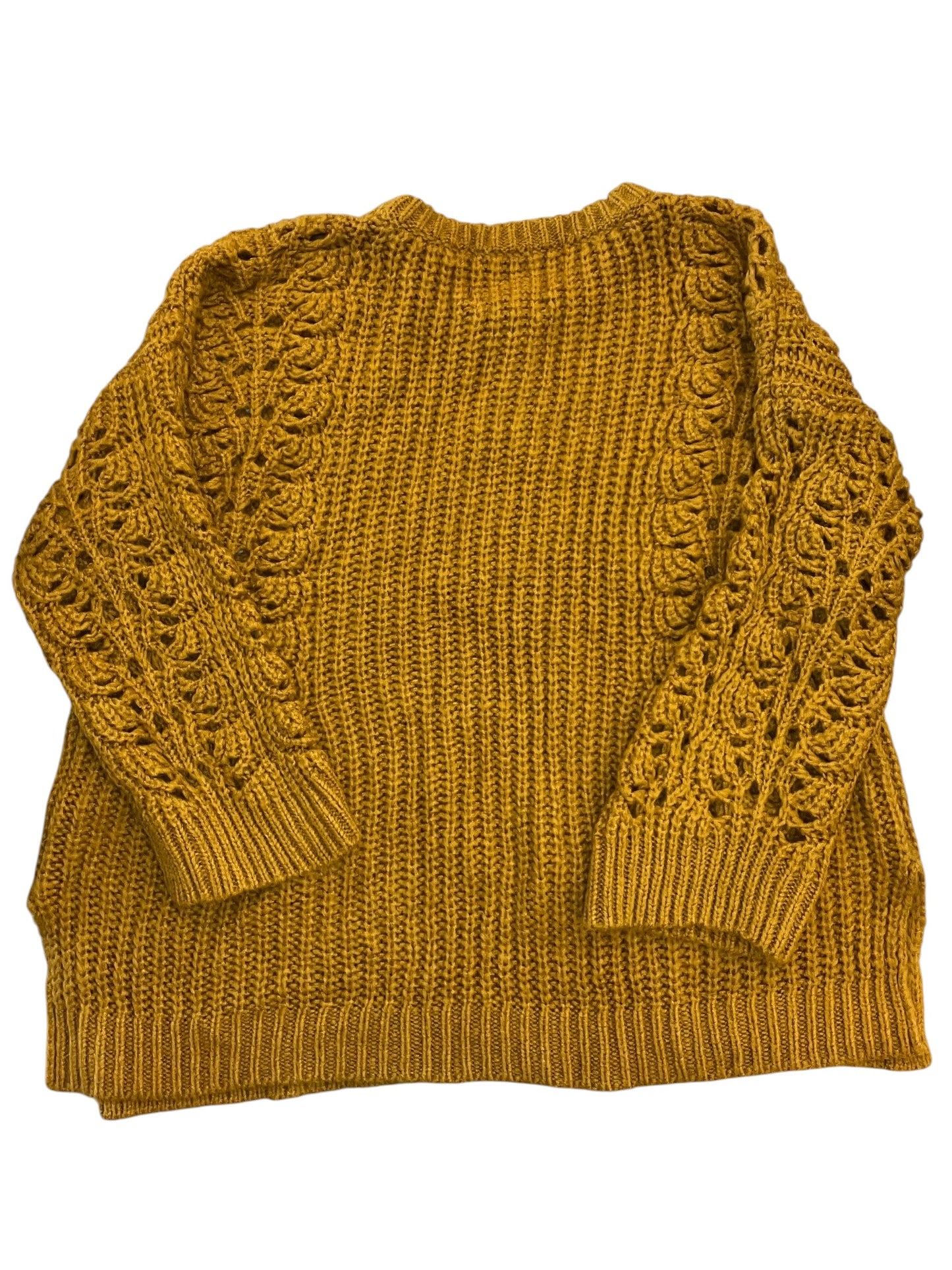 Sweater By Pilcro In Yellow, Size:S