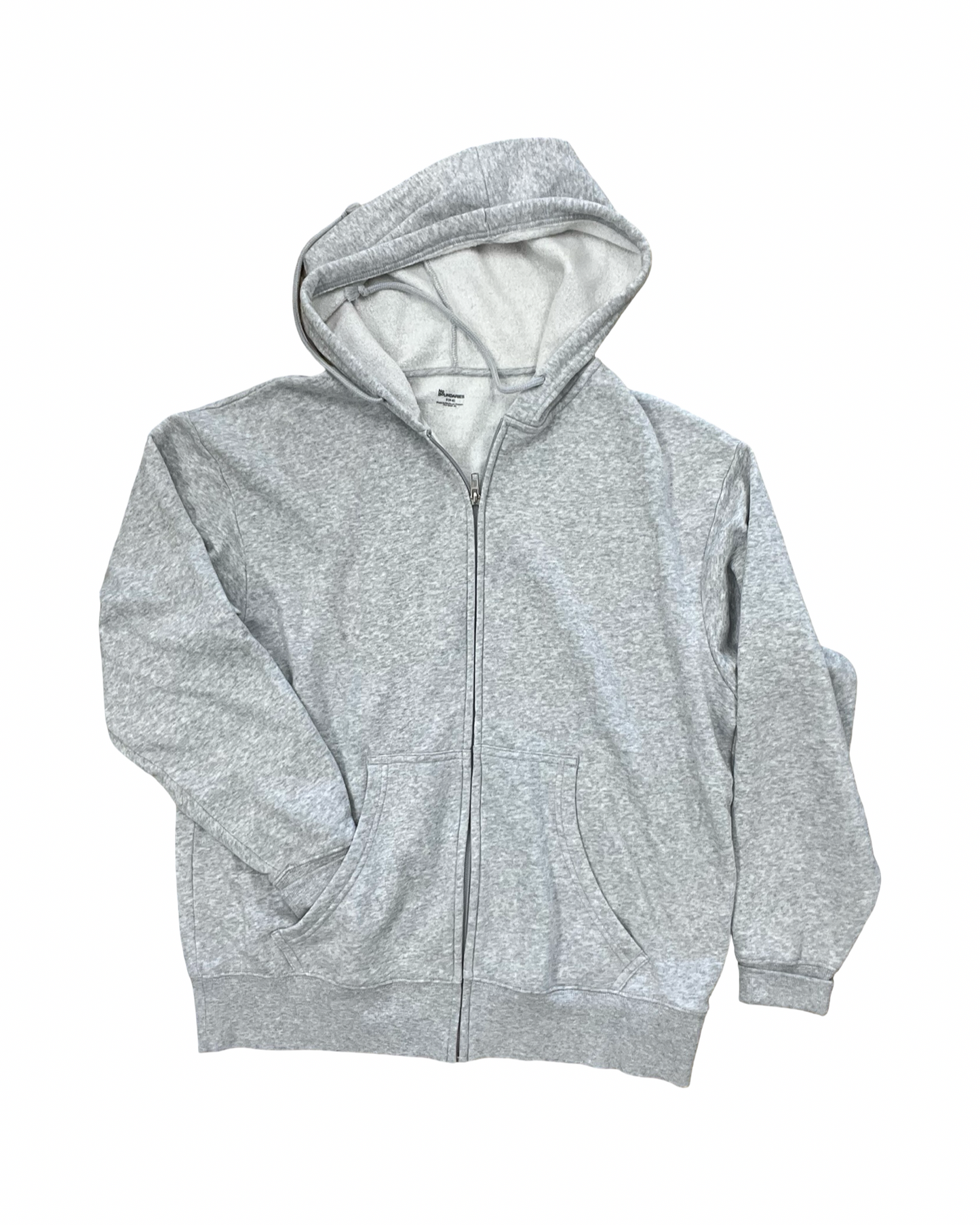 Sweatshirt Hoodie By No Boundaries In Grey, Size:S
