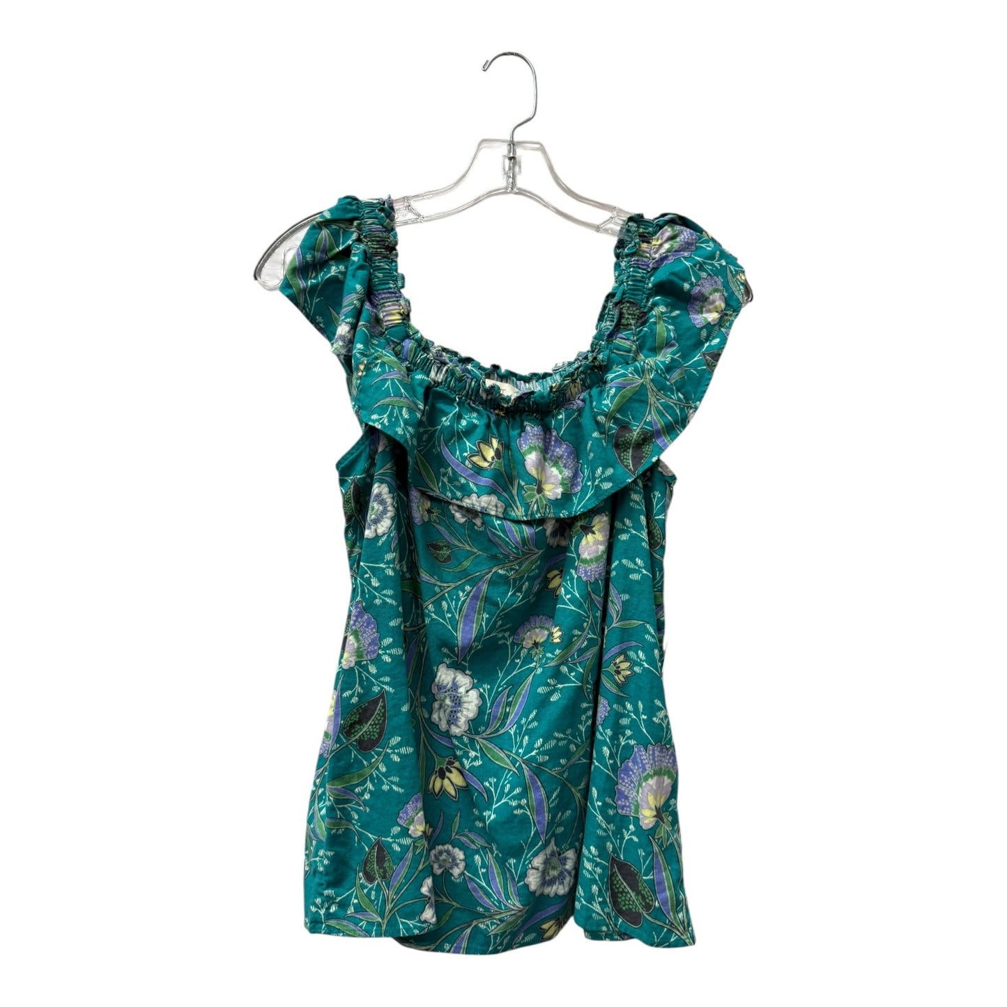 Top Ss By Loft In Blue, Size:Sp