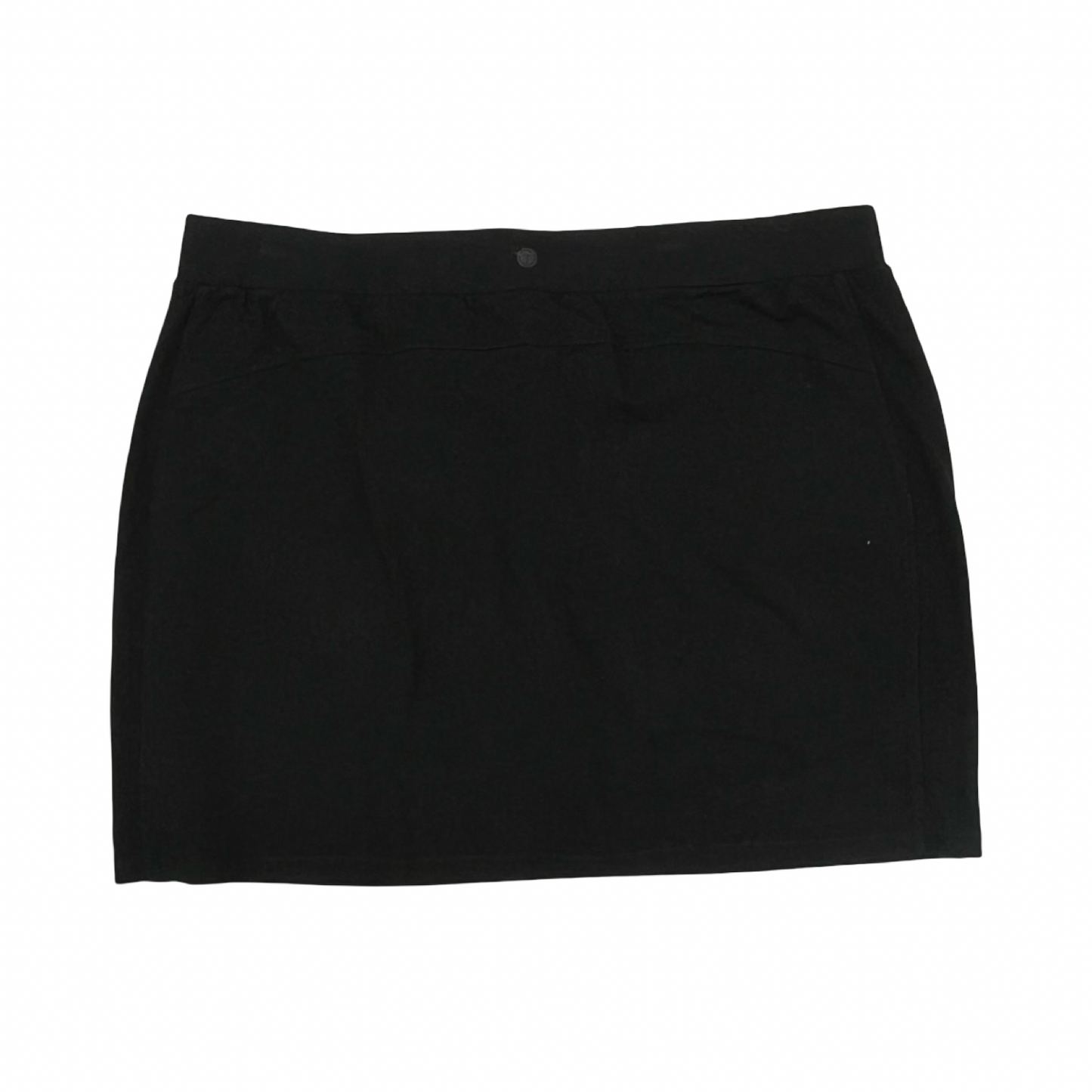 Skort By Talbots In Black, Size:3X