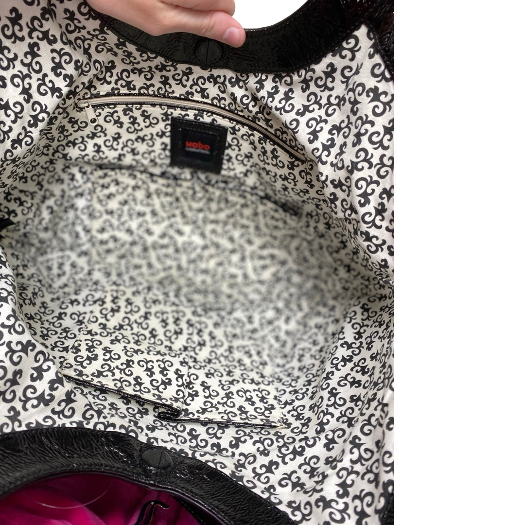Handbag Leather By Hobo Intl In Black, Size:Large