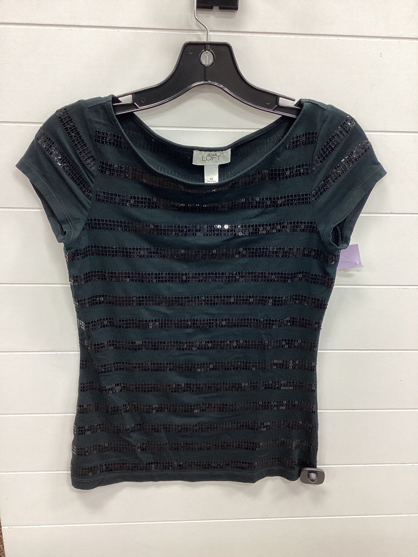 Top Ss By Loft In Black, Size:Xs