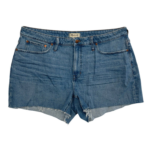Shorts By Madewell In Blue Denim, Size:18