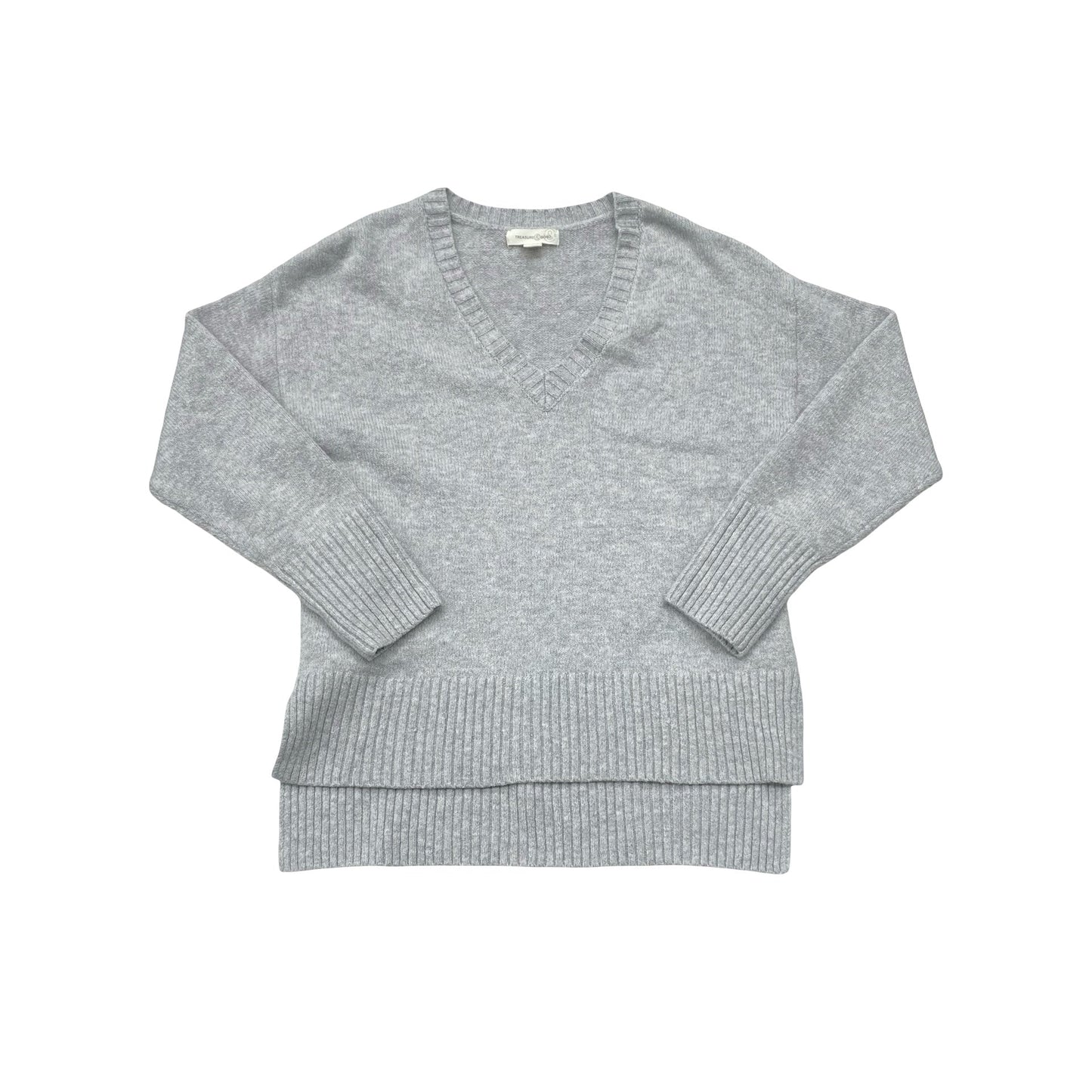 Sweater By Treasure And Bond In Grey, Size:S