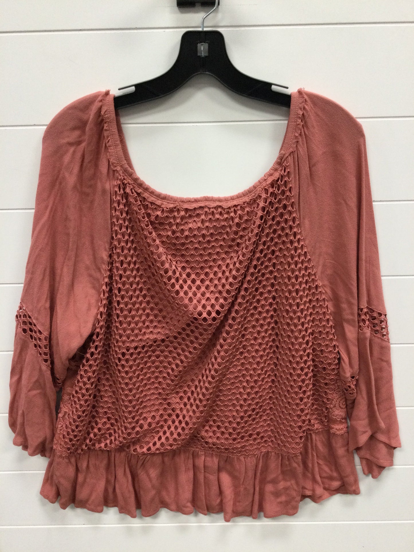 Top Ls By Democracy In Pink, Size:Xl
