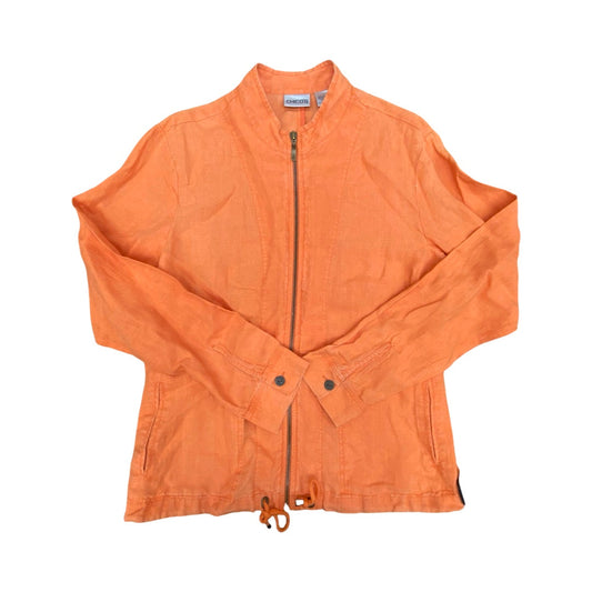 Jacket Other By Chicos In Orange, Size:M