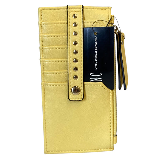 Wallet By Inc In Yellow, Size:Small