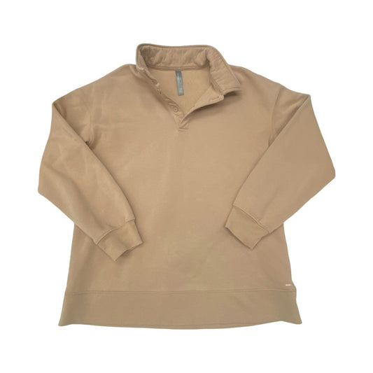 Athletic Jacket By Mondetta In Brown, Size:L