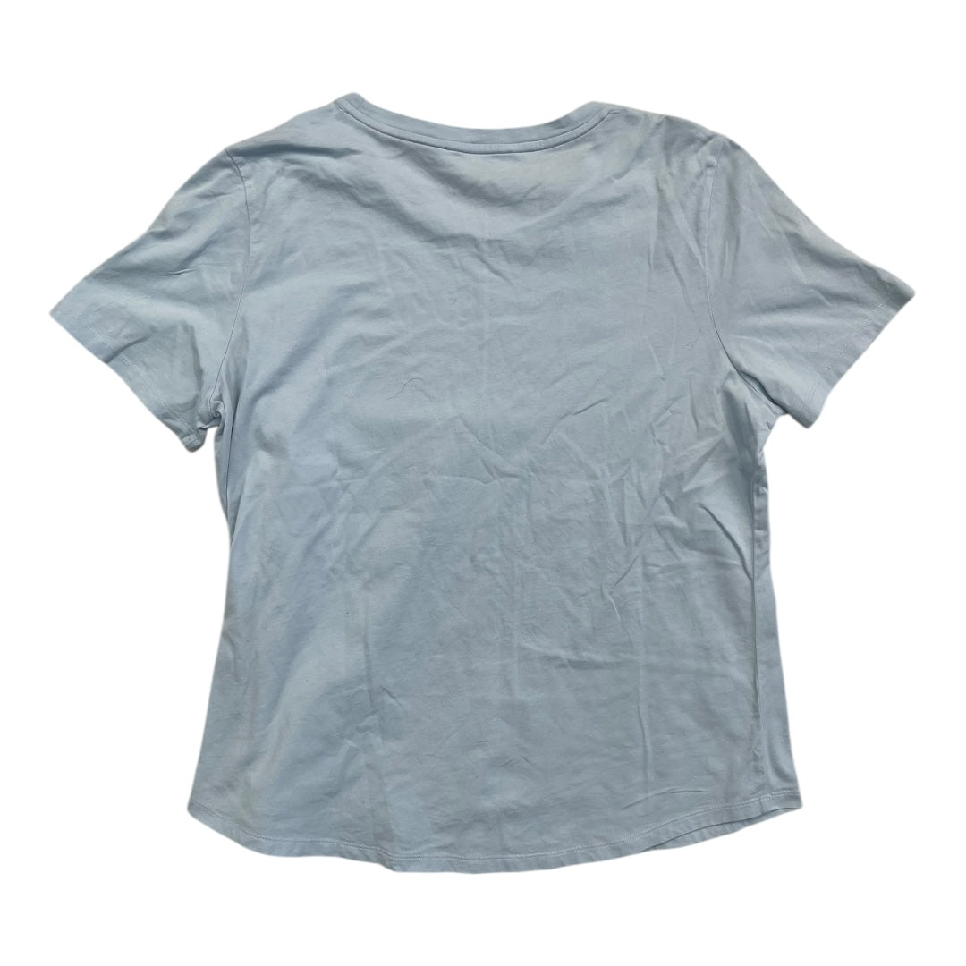 Top Ss By Michael By Michael Kors In Blue, Size:Xl