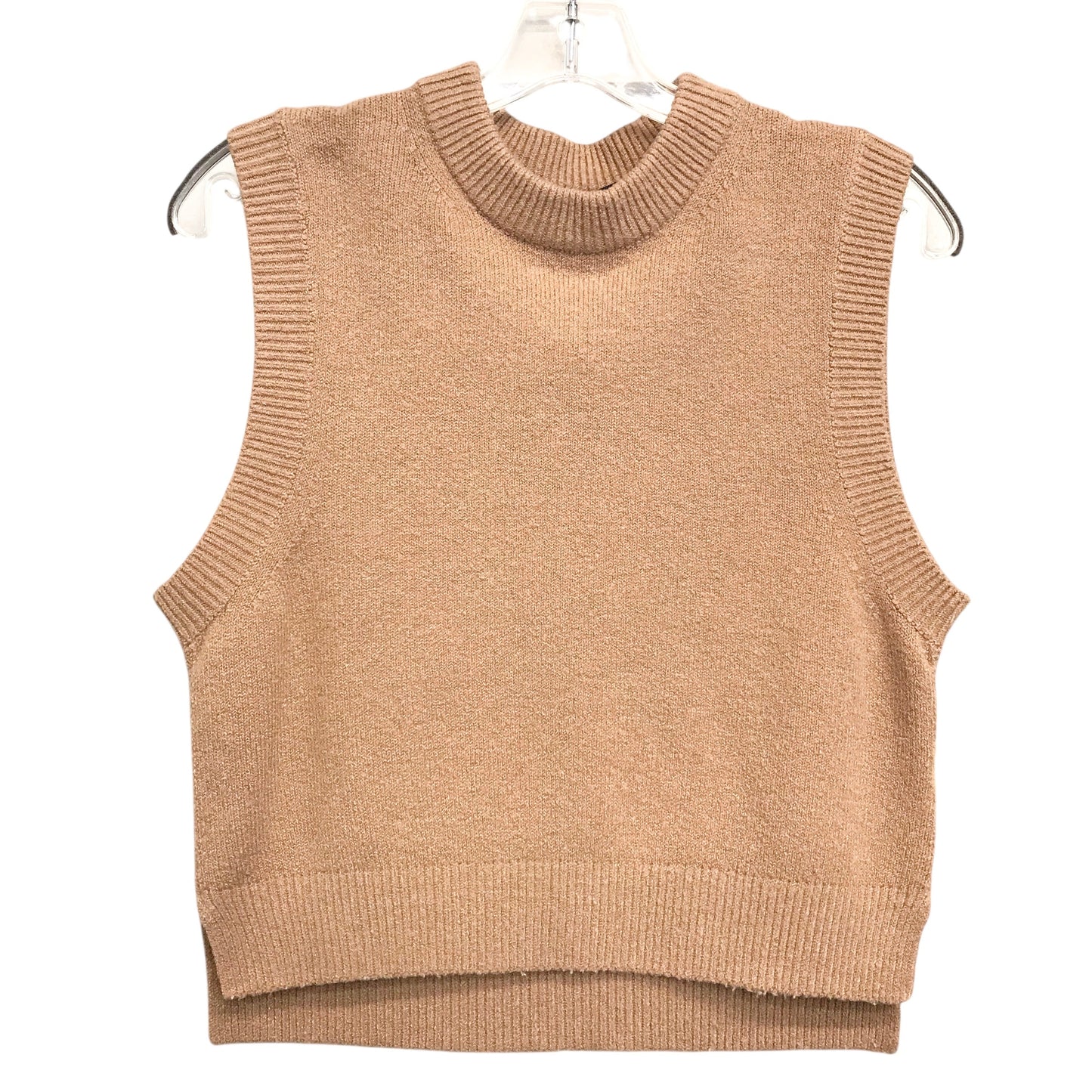 Vest Sweater By French Connection In Tan, Size:S