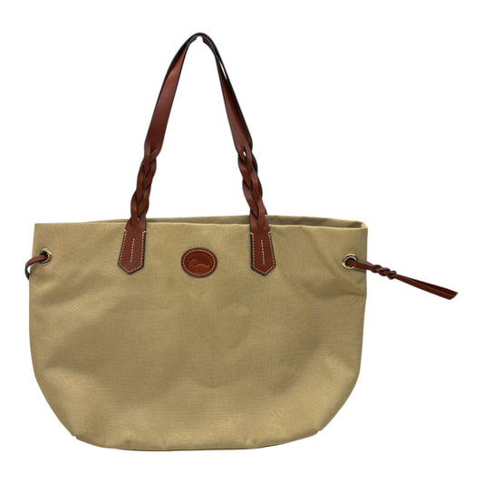 Handbag Designer By Dooney And Bourke In Tan, Size:Large