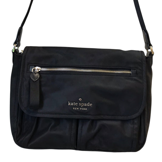 Crossbody Designer By Kate Spade In Black, Size:Medium