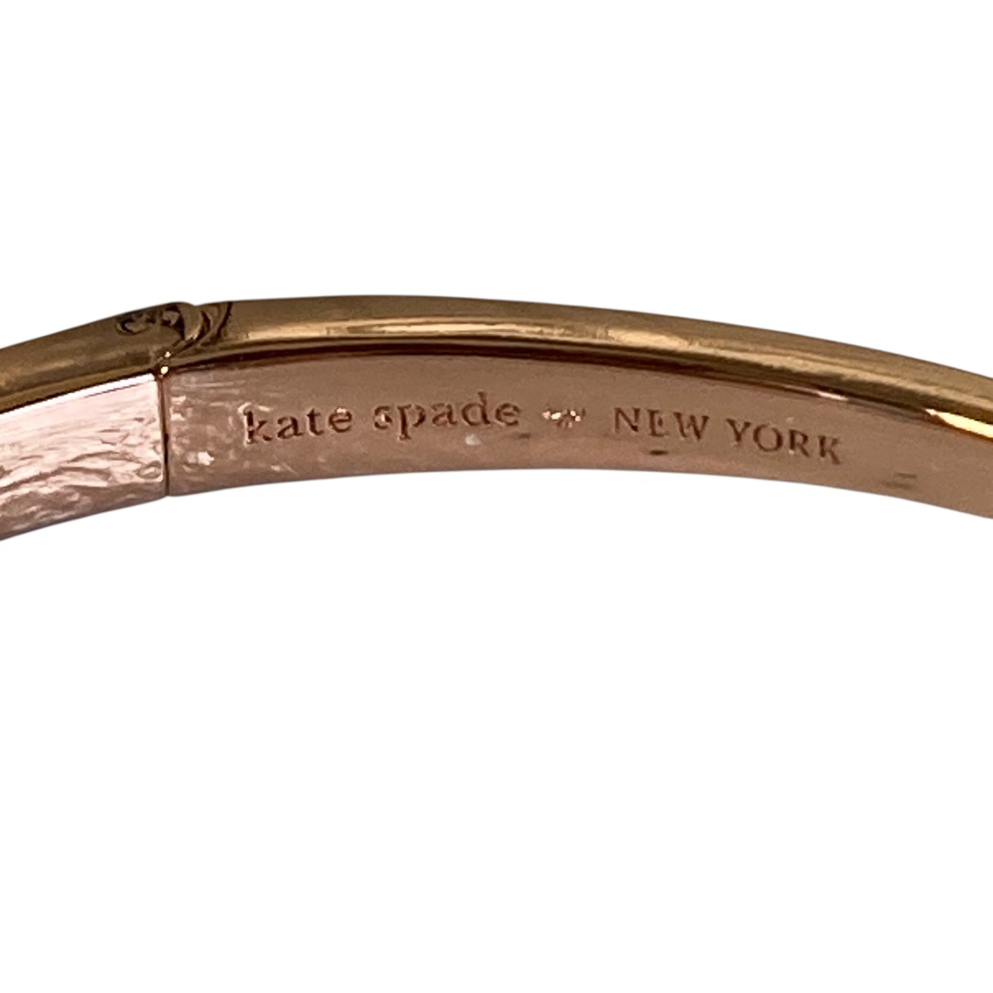 Bracelet Designer By Kate Spade In Rose Gold