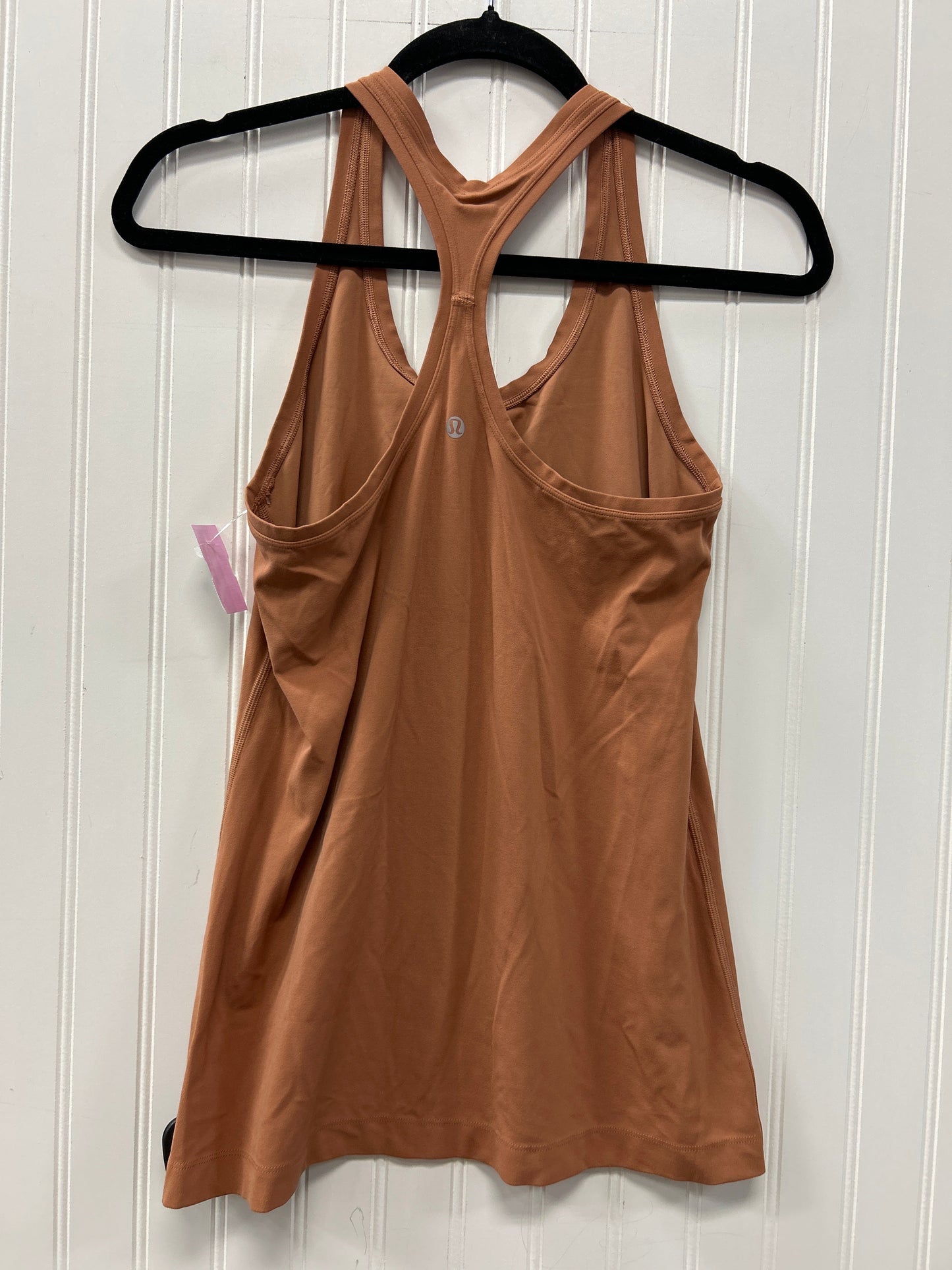 Athletic Tank Top By Lululemon In Tan, Size:10