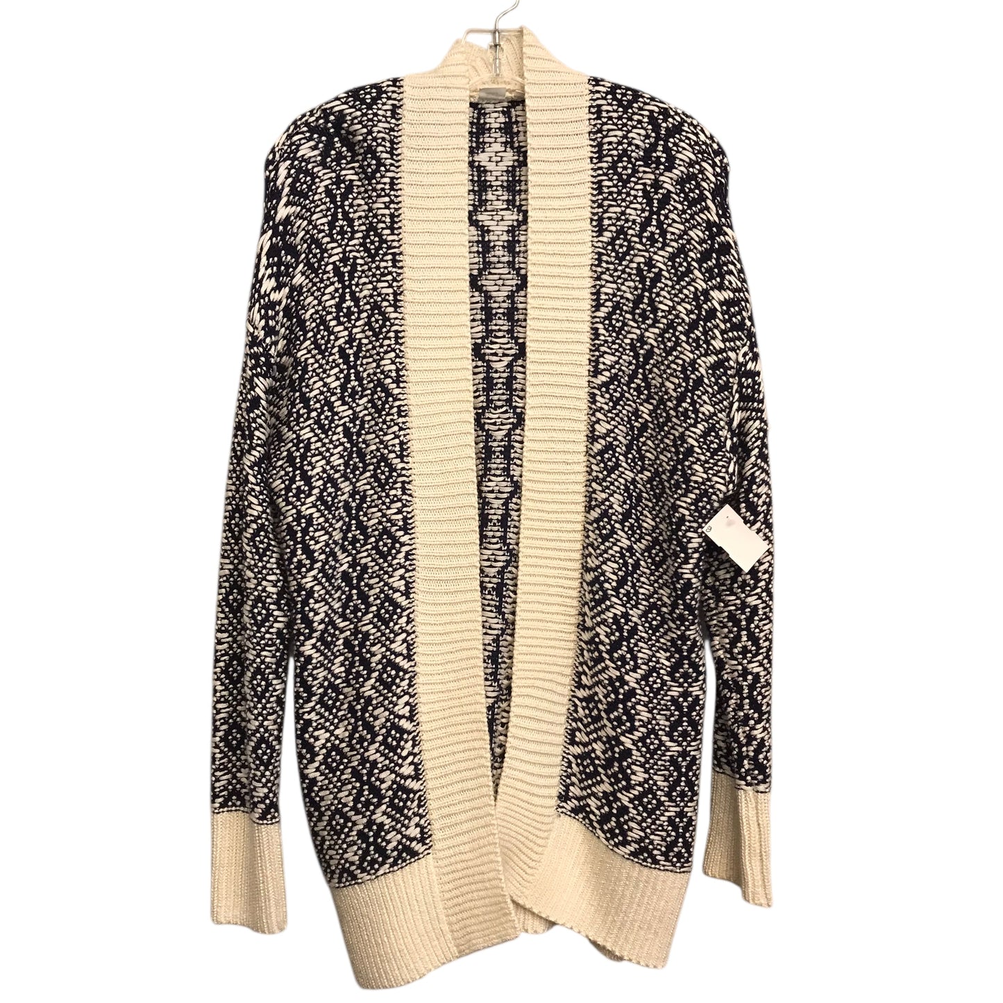 Sweater Cardigan By Gap In Blue, Size:Xs