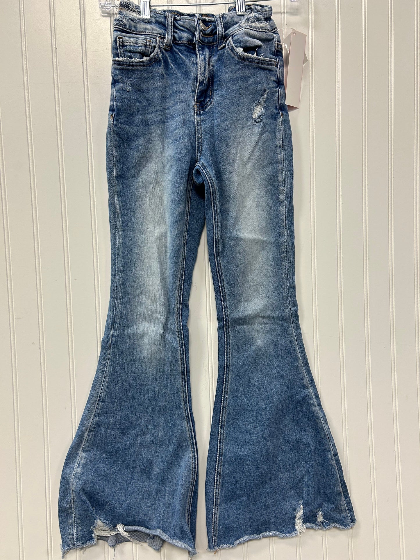 Jeans Flared By Cmc In Blue Denim, Size:0