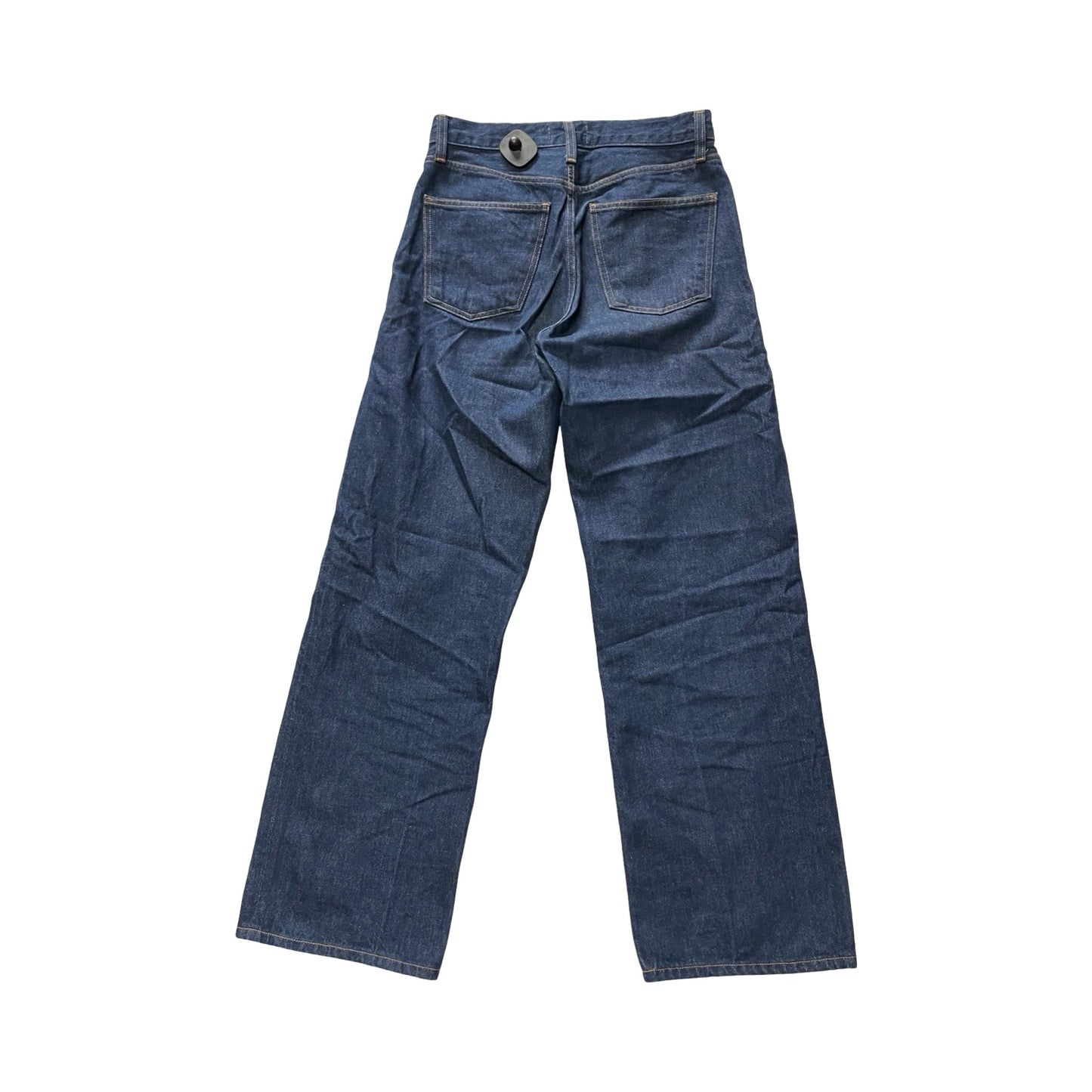 Jeans Wide Leg By Agolde In Blue Denim, Size:2
