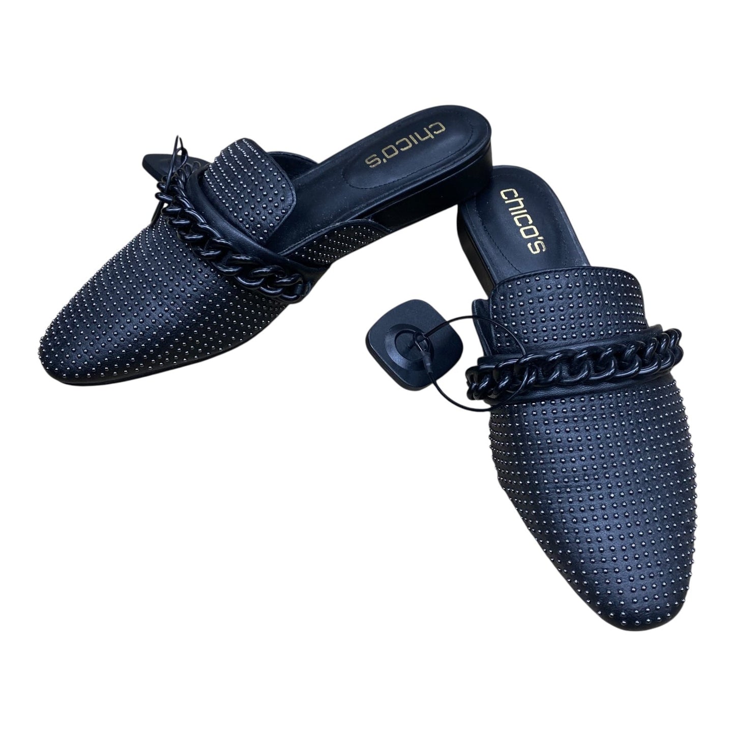 Shoes Flats By Chicos In Black, Size:6.5