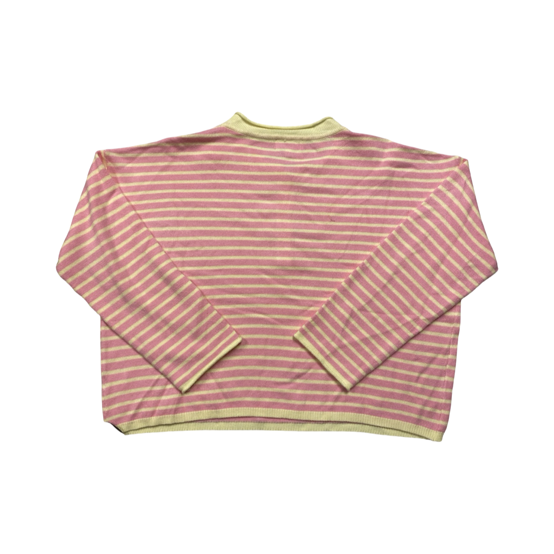 Sweater By Day + Moon In Striped Pattern, Size:M