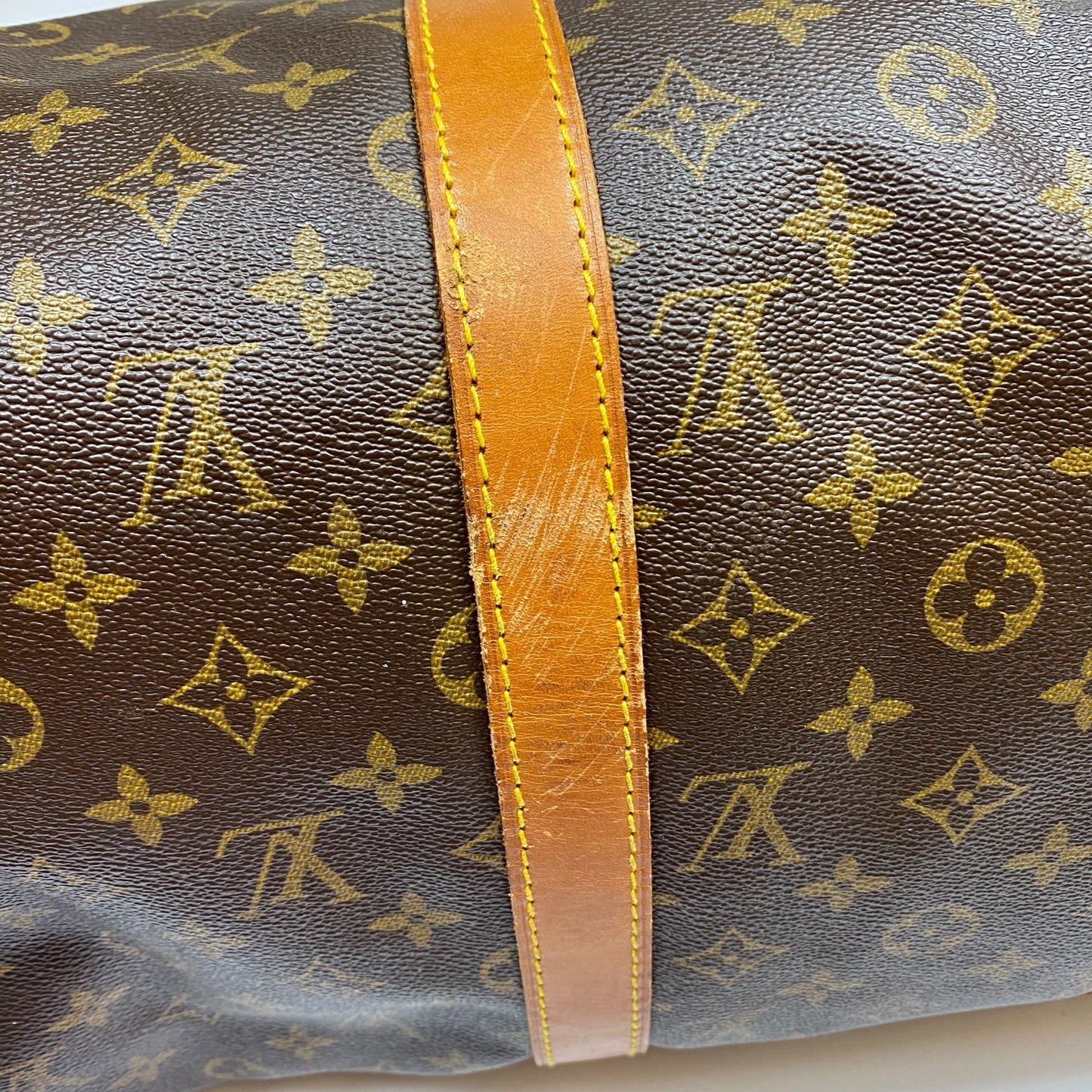 Duffle And Weekender Luxury Designer By Louis Vuitton In Brown, Size:Medium