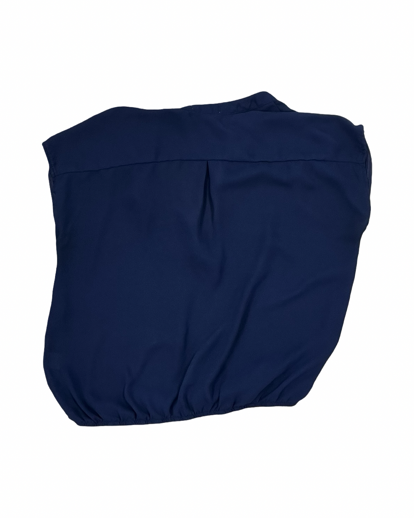 Top Sleeveless By Charlotte Russe In Blue, Size:L
