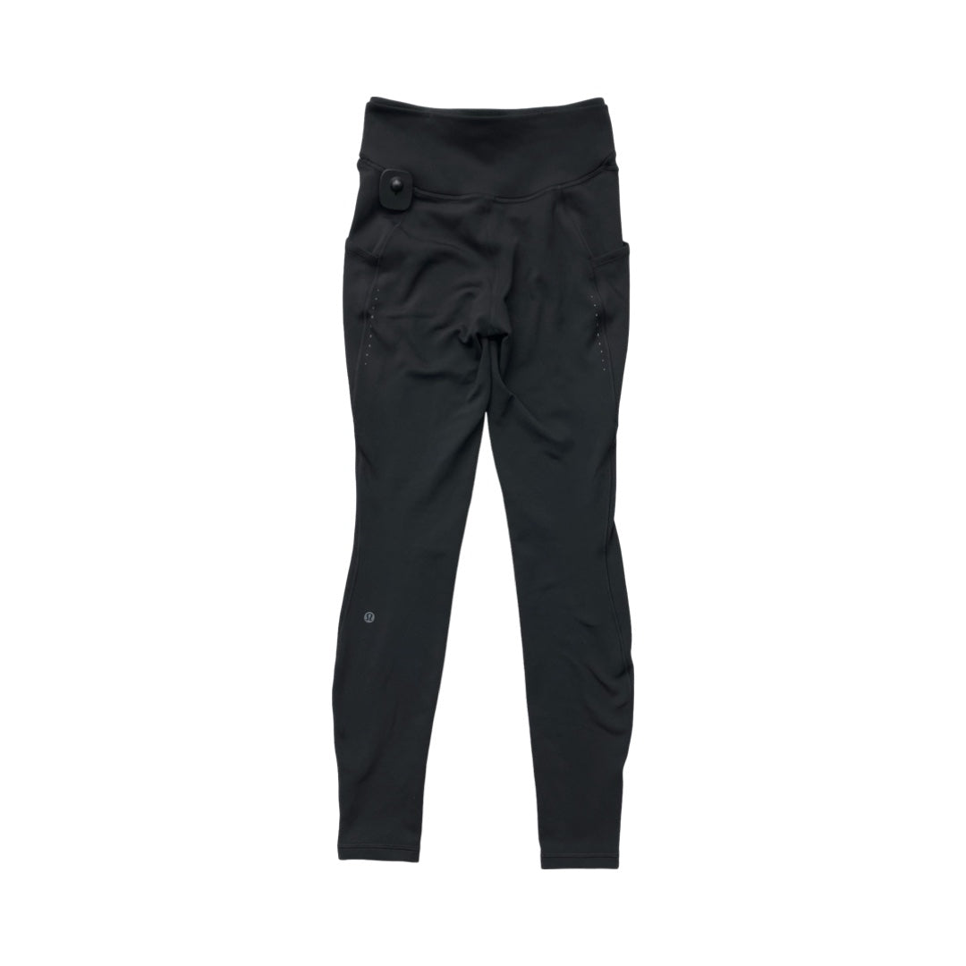 Athletic Leggings By Lululemon In Black, Size:6