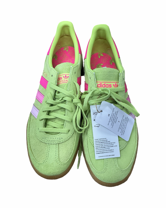 Shoes Athletic By Adidas In Green & Pink, Size:8.5