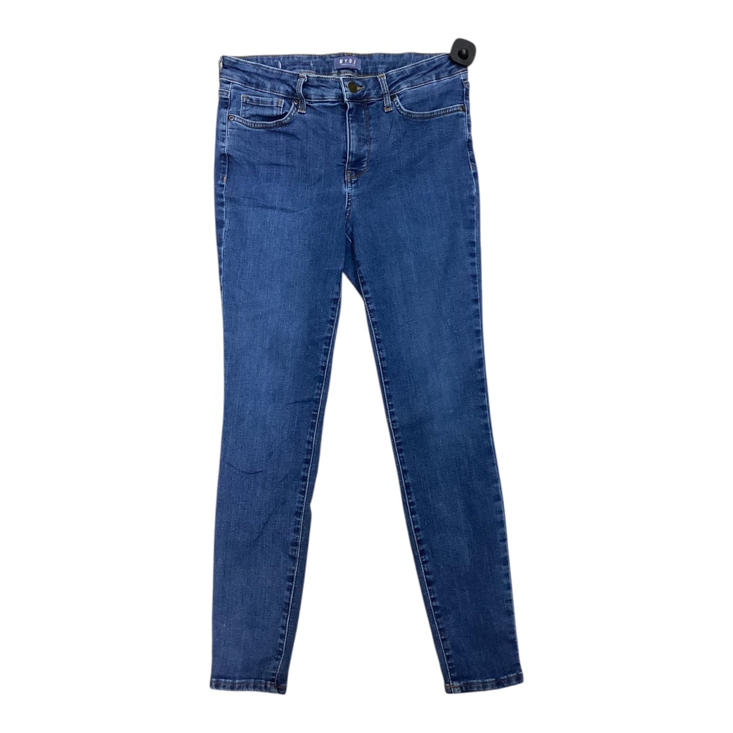 Jeans Straight By Not Your Daughters Jeans In Blue Denim, Size:6