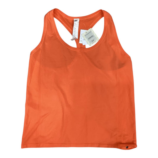 Athletic Tank Top By Fabletics In Orange, Size:Xl