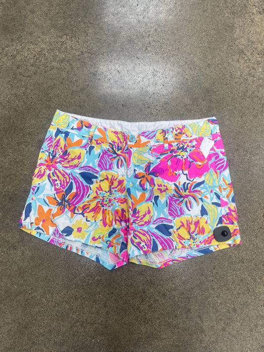 SHORTS DESIGNER by LILLY PULITZER In PINK & YELLOW, Size: 16