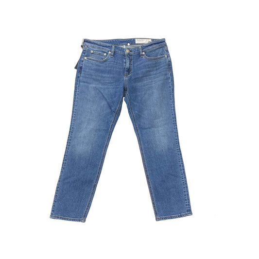 Jeans Skinny By Rag And Bone In Blue Denim, Size:8