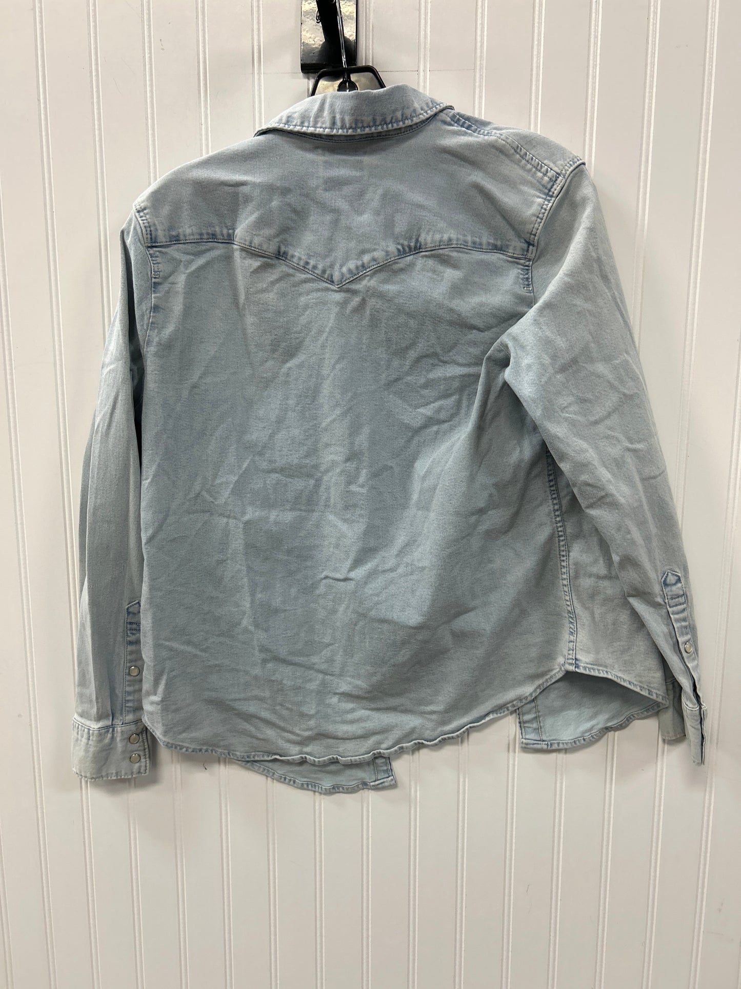 Jacket Denim By Levis In Blue Denim, Size:M